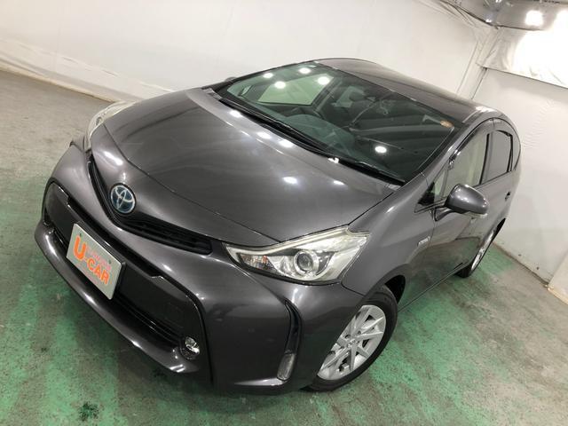 プリウスアルファG 雹害/走行66559キロ/フルセグナビ/ドラレコ1年保証距離無制限 走行距離66559キロ フルセグナビ バックカメラ ブルートゥース ドラレコ 純正マット サイドエアバッグ LEDヘッドランプ(埼玉県)の中古車