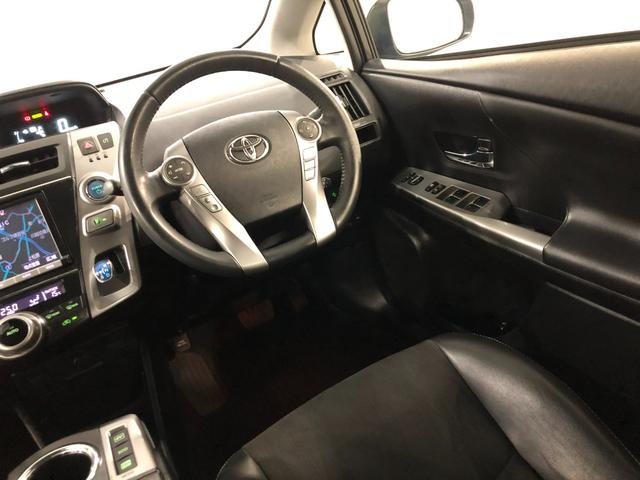 プリウスアルファG 雹害/走行66559キロ/フルセグナビ/ドラレコ1年保証距離無制限 走行距離66559キロ フルセグナビ バックカメラ ブルートゥース ドラレコ 純正マット サイドエアバッグ LEDヘッドランプ(埼玉県)の中古車