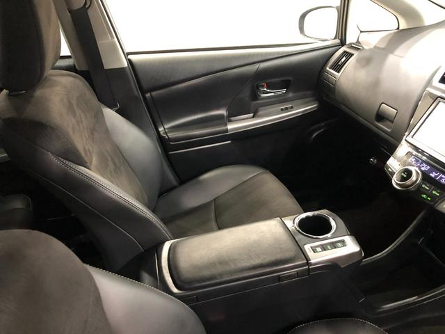 プリウスアルファG 雹害/走行66559キロ/フルセグナビ/ドラレコ1年保証距離無制限 走行距離66559キロ フルセグナビ バックカメラ ブルートゥース ドラレコ 純正マット サイドエアバッグ LEDヘッドランプ(埼玉県)の中古車