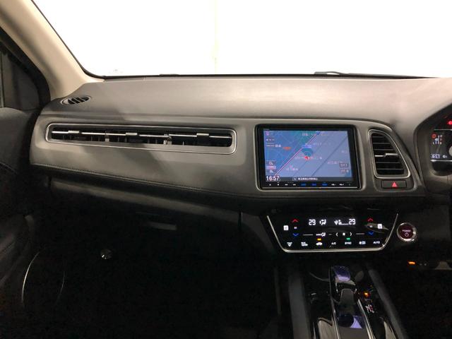 ヴェゼルハイブリッドＺ・ホンダセンシング　走行４２８６１キロ／ナビ１年保証距離無制限　走行距離４２８６１キロ　フルセグナビ　バックカメラ　ブルートゥース　純正マット　サイドエアバッグ　ＬＥＤヘッドランプ　シートヒーター　プッシュボタンスタート（埼玉県）の中古車