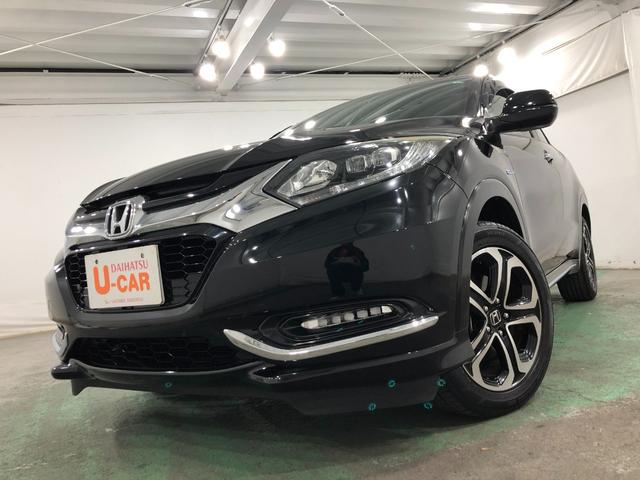 ヴェゼルハイブリッドＺ・ホンダセンシング　走行４２８６１キロ／ナビ１年保証距離無制限　走行距離４２８６１キロ　フルセグナビ　バックカメラ　ブルートゥース　純正マット　サイドエアバッグ　ＬＥＤヘッドランプ　シートヒーター　プッシュボタンスタート（埼玉県）の中古車