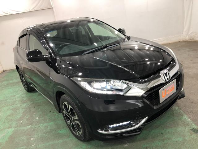 ヴェゼルハイブリッドＺ・ホンダセンシング　走行４２８６１キロ／ナビ１年保証距離無制限　走行距離４２８６１キロ　フルセグナビ　バックカメラ　ブルートゥース　純正マット　サイドエアバッグ　ＬＥＤヘッドランプ　シートヒーター　プッシュボタンスタート（埼玉県）の中古車