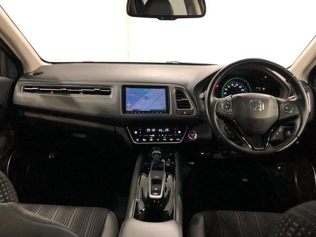 ヴェゼルハイブリッドＺ・ホンダセンシング　走行４２８６１キロ／ナビ１年保証距離無制限　走行距離４２８６１キロ　フルセグナビ　バックカメラ　ブルートゥース　純正マット　サイドエアバッグ　ＬＥＤヘッドランプ　シートヒーター　プッシュボタンスタート（埼玉県）の中古車