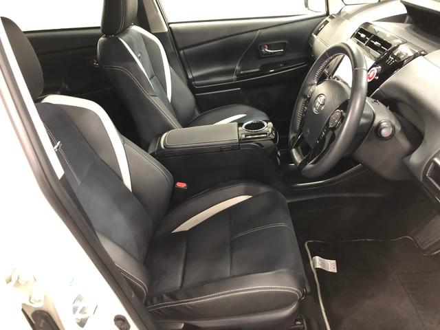 プリウスアルファＳツーリングセレクション　走行５１７４５キロ　ナビ　Ｂカメラ１年保証距離無制限　ブルートゥース　純正マット　サイドエアバッグ　ＬＥＤヘッドランプ（埼玉県）の中古車