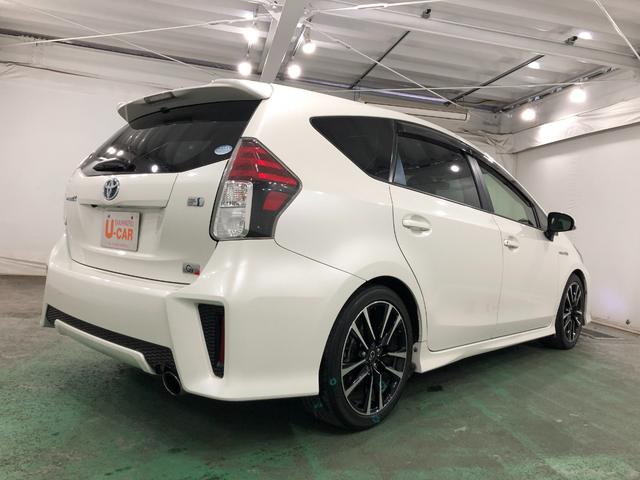 プリウスアルファＳツーリングセレクション　走行５１７４５キロ　ナビ　Ｂカメラ１年保証距離無制限　ブルートゥース　純正マット　サイドエアバッグ　ＬＥＤヘッドランプ（埼玉県）の中古車