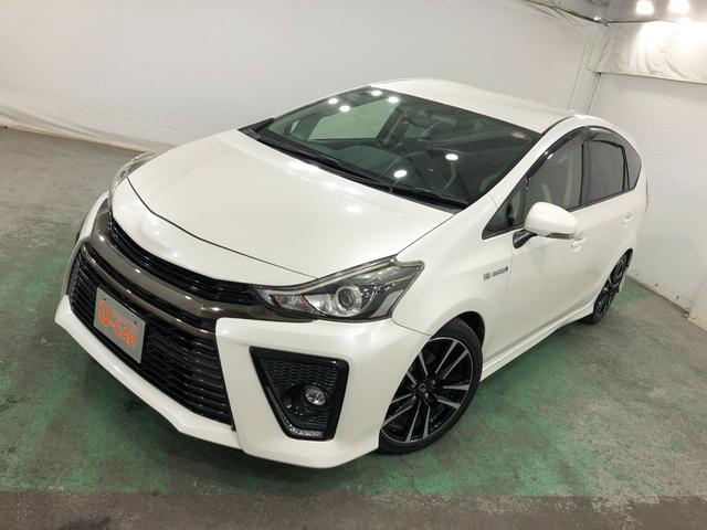 プリウスアルファＳツーリングセレクション　走行５１７４５キロ　ナビ　Ｂカメラ１年保証距離無制限　ブルートゥース　純正マット　サイドエアバッグ　ＬＥＤヘッドランプ（埼玉県）の中古車