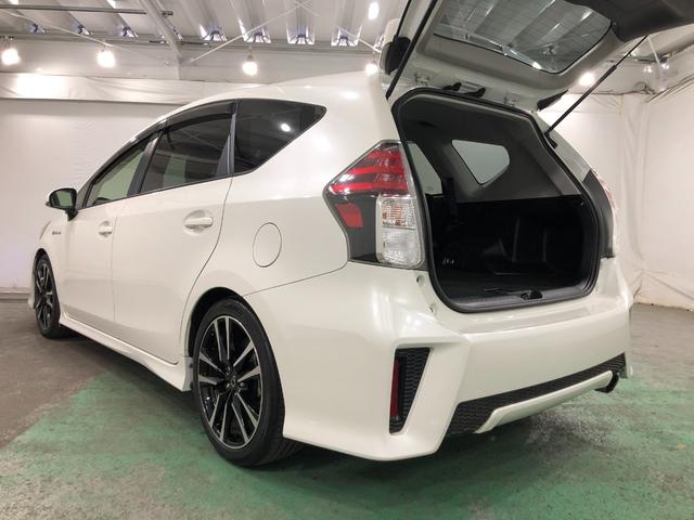 プリウスアルファＳツーリングセレクション　走行５１７４５キロ　ナビ　Ｂカメラ１年保証距離無制限　ブルートゥース　純正マット　サイドエアバッグ　ＬＥＤヘッドランプ（埼玉県）の中古車