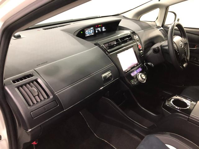 プリウスアルファＳツーリングセレクション　走行５１７４５キロ　ナビ　Ｂカメラ１年保証距離無制限　ブルートゥース　純正マット　サイドエアバッグ　ＬＥＤヘッドランプ（埼玉県）の中古車