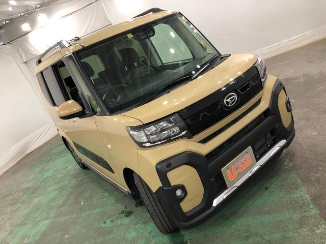 タントファンクロスターボ　走行５１８１１キロ／シートヒーター一年保証・走行距離無制限　走行５１８１１キロ　サイドエアバック　クリアランスソナー　オートマチックハイビーム　オートライト　ＬＥＤヘッドライト　ベンチシート　シートヒーター　両側電動スライドドア（埼玉県）の中古車