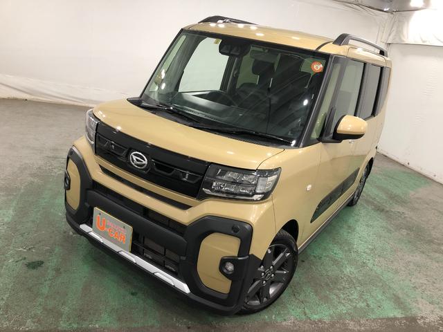 タントファンクロスターボ　走行５１８１１キロ／シートヒーター一年保証・走行距離無制限　走行５１８１１キロ　サイドエアバック　クリアランスソナー　オートマチックハイビーム　オートライト　ＬＥＤヘッドライト　ベンチシート　シートヒーター　両側電動スライドドア（埼玉県）の中古車