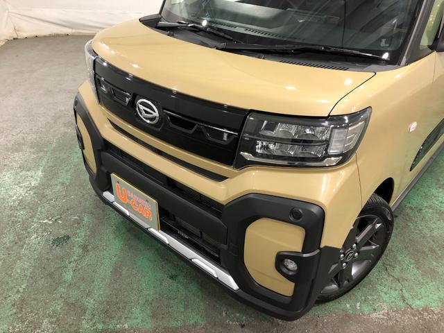 タントファンクロスターボ　走行５１８１１キロ／シートヒーター一年保証・走行距離無制限　走行５１８１１キロ　サイドエアバック　クリアランスソナー　オートマチックハイビーム　オートライト　ＬＥＤヘッドライト　ベンチシート　シートヒーター　両側電動スライドドア（埼玉県）の中古車