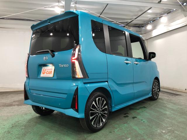 タントカスタムＲＳ　走行１５３０キロ／シートヒーター／オートライト一年保証・走行距離無制限　走行１５３０キロ　サイドエアバック　クリアランスソナー　オートマチックハイビーム　オートライト　ＬＥＤヘッドライト　ベンチシート　シートヒーター　両側電動スライドドア（埼玉県）の中古車