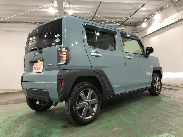 タフトGターボ 走行50242キロ/純正ナビ/ドラレコ1年保証距離無制限 走行距離50242キロ 純正フルセグナビ バックカメラ ドラレコ 純正マット サイドエアバッグ LEDヘッドランプ アイドリングストップ シートヒーター オート格納式ドアミラー(埼玉県)の中古車