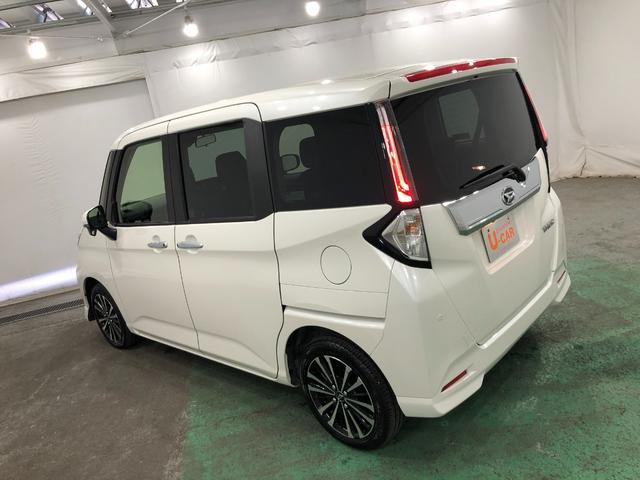 トールカスタムG ターボ 走行61405キロ/LEDヘッドランプ1年保証距離無制限 走行61405キロ 純正マット LEDヘッドランプ アイドリングストップ 両側電動スライドドア プッシュボタンスタート オート格納式ドアミラー(埼玉県)の中古車