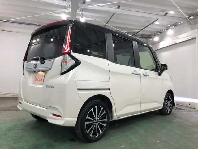 トールカスタムG ターボ 走行33400キロ/LEDヘッドランプ1年保証距離無制限 走行距離33400キロ 純正マット クリアランスソナー LEDヘッドランプ アイドリングストップ 両側電動スライドドア プッシュボタンスタート オート格納式ドアミラー キーフリー(埼玉県)の中古車