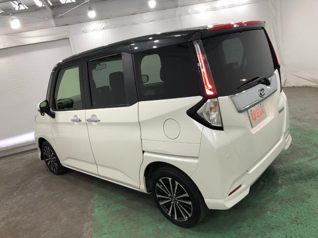 トールカスタムG ターボ 走行33400キロ/LEDヘッドランプ1年保証距離無制限 走行距離33400キロ 純正マット クリアランスソナー LEDヘッドランプ アイドリングストップ 両側電動スライドドア プッシュボタンスタート オート格納式ドアミラー キーフリー(埼玉県)の中古車