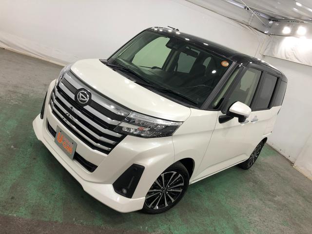 トールカスタムG ターボ 走行33400キロ/LEDヘッドランプ1年保証距離無制限 走行距離33400キロ 純正マット クリアランスソナー LEDヘッドランプ アイドリングストップ 両側電動スライドドア プッシュボタンスタート オート格納式ドアミラー キーフリー(埼玉県)の中古車