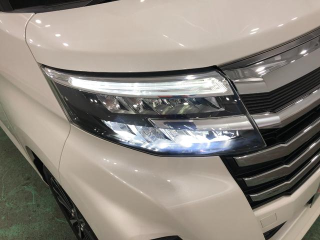 トールカスタムG ターボ 走行33400キロ/LEDヘッドランプ1年保証距離無制限 走行距離33400キロ 純正マット クリアランスソナー LEDヘッドランプ アイドリングストップ 両側電動スライドドア プッシュボタンスタート オート格納式ドアミラー キーフリー(埼玉県)の中古車