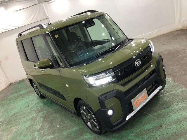 タントファンクロスターボ　走行４４８６３キロ／シートヒーター一年保証・走行距離無制限　走行４４８６３キロ　サイドエアバック　クリアランスソナー　オートマチックハイビーム　オートライト　ＬＥＤヘッドライト　ベンチシート　シートヒーター　両側電動スライドドア（埼玉県）の中古車