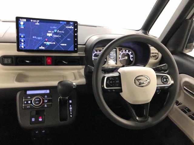 ムーヴキャンバスストライプスGターボ 走行40443キロ/9インチナビ一年保証・走行距離無制限 走行40443キロ フルセグナビ ブルートゥース バックカメラ サイドエアバック オートライト LEDヘッドライト ベンチシート シートヒーター 両側電動スライドドア(埼玉県)の中古車