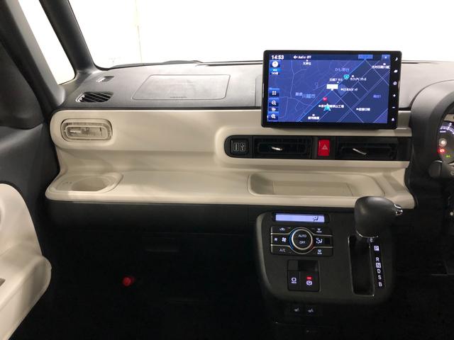 ムーヴキャンバスストライプスGターボ 走行40443キロ/9インチナビ一年保証・走行距離無制限 走行40443キロ フルセグナビ ブルートゥース バックカメラ サイドエアバック オートライト LEDヘッドライト ベンチシート シートヒーター 両側電動スライドドア(埼玉県)の中古車