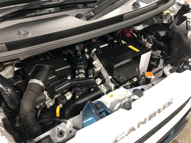 ムーヴキャンバスストライプスGターボ 走行40443キロ/9インチナビ一年保証・走行距離無制限 走行40443キロ フルセグナビ ブルートゥース バックカメラ サイドエアバック オートライト LEDヘッドライト ベンチシート シートヒーター 両側電動スライドドア(埼玉県)の中古車