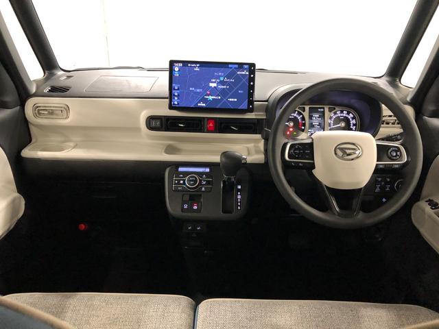 ムーヴキャンバスストライプスGターボ 走行40443キロ/9インチナビ一年保証・走行距離無制限 走行40443キロ フルセグナビ ブルートゥース バックカメラ サイドエアバック オートライト LEDヘッドライト ベンチシート シートヒーター 両側電動スライドドア(埼玉県)の中古車