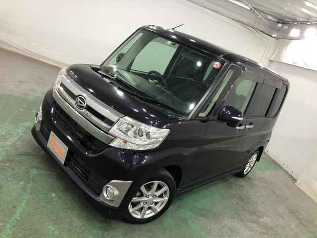 タントカスタムＸ　ＳＡ　車検整備付／走行４８３１２キロ／後席モニタ１年保証距離無制限　走行距離４８３１２キロ　車検整備付　純正フルセグナビ　バックカメラ　後席モニター　純正マット　ＬＥＤヘッドランプ　アイドリングストップ　片側電動スライドドア　電動格納式ドアミラー（埼玉県）の中古車
