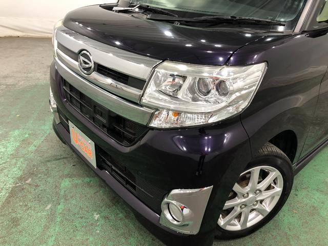 タントカスタムＸ　ＳＡ　車検整備付／走行４８３１２キロ／後席モニタ１年保証距離無制限　走行距離４８３１２キロ　車検整備付　純正フルセグナビ　バックカメラ　後席モニター　純正マット　ＬＥＤヘッドランプ　アイドリングストップ　片側電動スライドドア　電動格納式ドアミラー（埼玉県）の中古車