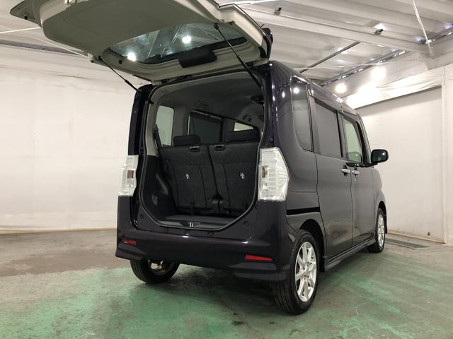 タントカスタムＸ　ＳＡ　車検整備付／走行４８３１２キロ／後席モニタ１年保証距離無制限　走行距離４８３１２キロ　車検整備付　純正フルセグナビ　バックカメラ　後席モニター　純正マット　ＬＥＤヘッドランプ　アイドリングストップ　片側電動スライドドア　電動格納式ドアミラー（埼玉県）の中古車