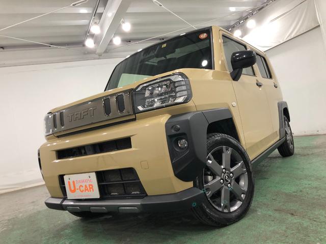 タフトＧターボ　ダーククロムベンチャー　走行６８３７９キロワンオーナー　禁煙車一年走行距離無制限保証　走行６８３７９キロ　サイドエアバック　クリアランスソナー　オートマチックハイビーム　オートライト　ＬＥＤヘッドライト　シートヒーター　アイドリングストップ（埼玉県）の中古車