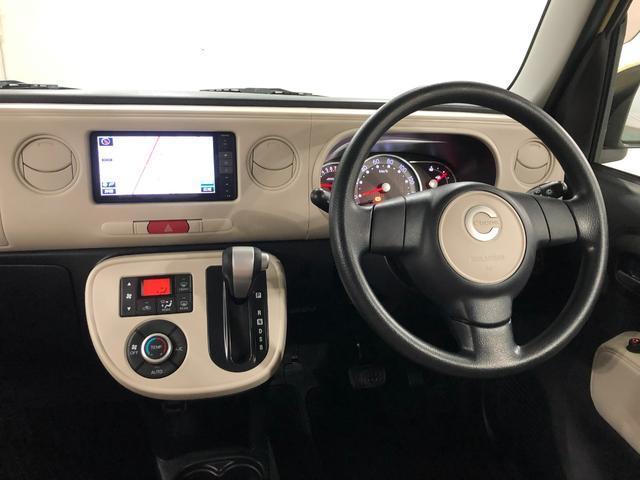 ミラココアココアＸ　走行５０５３７キロ／フルセグナビ／バックカメラ１年保証距離無制限　走行距離５０５３７キロ　フルセグナビ　バックカメラ　ブルートゥース　純正マット　アイドリングストップ　オートエアコン（埼玉県）の中古車