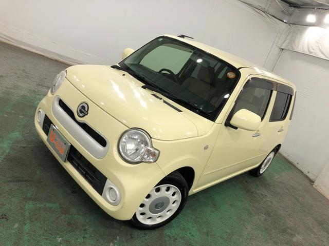 ミラココアココアＸ　走行５０５３７キロ／フルセグナビ／バックカメラ１年保証距離無制限　走行距離５０５３７キロ　フルセグナビ　バックカメラ　ブルートゥース　純正マット　アイドリングストップ　オートエアコン（埼玉県）の中古車