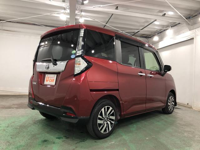 タンクカスタムＧ　走行６１２５０キロ／車検整備付／雹害／タイヤ交換一年保証・走行距離無制限　走行６１２５０キロ　車検整備付　雹害　タイヤ４本交換　ナビ　ブルートゥース　オートライト　ＬＥＤヘッドライト　両側電動スライドドア　アイドリングストップ（埼玉県）の中古車