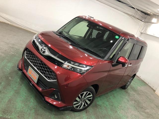 タンクカスタムＧ　走行６１２５０キロ／車検整備付／雹害／タイヤ交換一年保証・走行距離無制限　走行６１２５０キロ　車検整備付　雹害　タイヤ４本交換　ナビ　ブルートゥース　オートライト　ＬＥＤヘッドライト　両側電動スライドドア　アイドリングストップ（埼玉県）の中古車