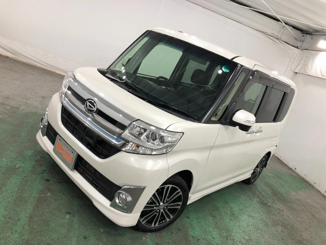 タントカスタムＲＳトップエディションＳＡ　走行５１２６３キロ／ナビ一年保証・走行距離無制限　走行５１２６３キロ　フルセグナビ　ブルートゥース　バックカメラ　ドラレコ　後席モニター　オートライト　ＬＥＤヘッドライト　ベンチシート　両側電動スライドドア（埼玉県）の中古車