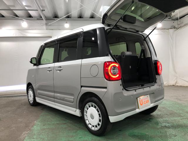 ムーヴキャンバスストライプスＧターボ　車検整備付／走行１９１５７キロ／ＬＥＤ１年保証距離無制限　走行距離１９１５７キロ　ＵＳＢソケット　純正マット　サイドエアバッグ　ＬＥＤヘッドランプ　アイドリングストップ　シートヒーター　両側電動スライドドア　オート格納式ドアミラー（埼玉県）の中古車