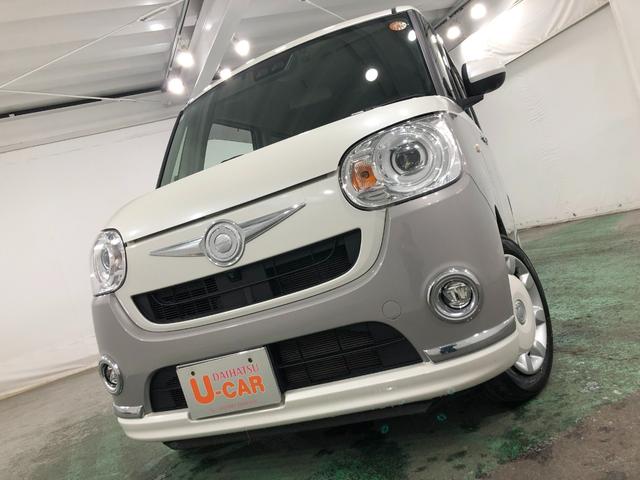 ムーヴキャンバスＧメイクアップＶＳ　ＳＡIII　軽雹害／走行３７２８５キロ１年保証距離無制限　走行距離３７２８５キロ　純正フルセグナビ　パノラマモニター　ドラレコ　純正マット　サイドエアバッグ　ＬＥＤヘッドランプ　アイドリングストップ　シートヒーター　両側電動スライドドア（埼玉県）の中古車