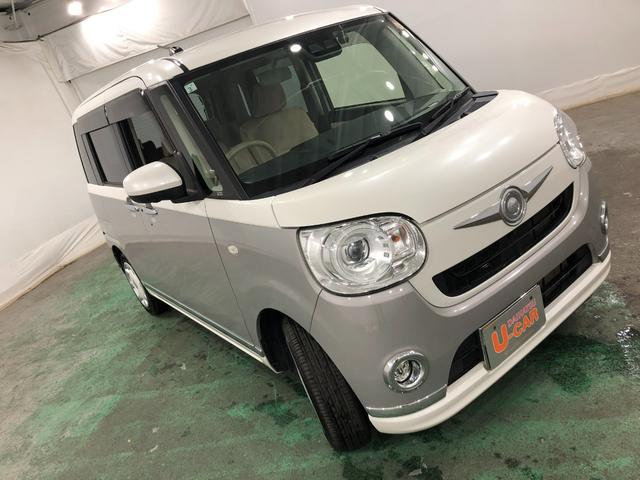 ムーヴキャンバスＧメイクアップＶＳ　ＳＡIII　軽雹害／走行３７２８５キロ１年保証距離無制限　走行距離３７２８５キロ　純正フルセグナビ　パノラマモニター　ドラレコ　純正マット　サイドエアバッグ　ＬＥＤヘッドランプ　アイドリングストップ　シートヒーター　両側電動スライドドア（埼玉県）の中古車