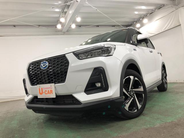 ロッキープレミアムＧ　ＨＥＶ　走行２９９４７キロ／９型ナビ／ドラレコ１年保証距離無制限　走行距離２９９４７キロ　純正フルセグナビ　バックカメラ　ドラレコ　純正マット　サイドエアバッグ　ＬＥＤヘッドランプ　アイドリングストップ　シートヒーター　　オート格納式ドアミラー（埼玉県）の中古車