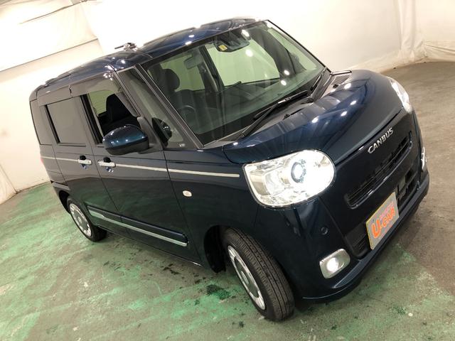 ムーヴキャンバスセオリーＧ　走行２２２０４キロ／車検整備付／ナビ／ドラレコ一年保証・走行距離無制限　走行２２２０４キロ　フルセグナビ　ブルートゥース　バックカメラ　ドラレコ　ＥＴＣ　クリアランスソナー　ＬＥＤヘッドライト　シートヒーター　両側電動スライドドア（埼玉県）の中古車