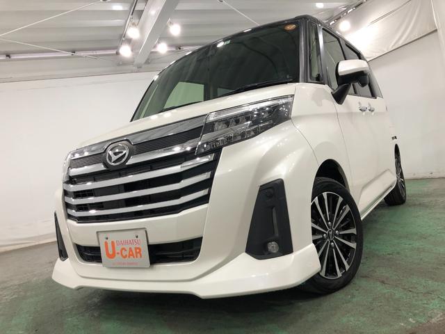 トールカスタムG ターボ 走行32904キロ/クリアランスソナー一年保証・走行距離無制限 走行32904キロ クリアランスソナー オートマチックハイビーム オートライト LEDヘッドライト ベンチシート 両側電動スライドドア(埼玉県)の中古車