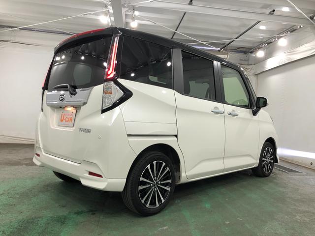 トールカスタムG ターボ 走行32904キロ/クリアランスソナー一年保証・走行距離無制限 走行32904キロ クリアランスソナー オートマチックハイビーム オートライト LEDヘッドライト ベンチシート 両側電動スライドドア(埼玉県)の中古車