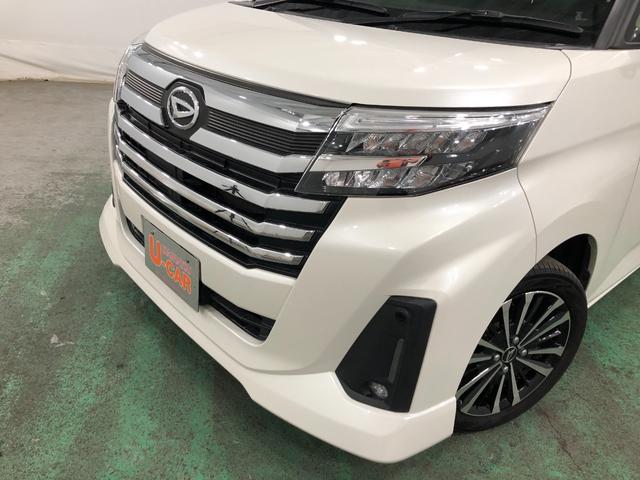 トールカスタムG ターボ 走行32904キロ/クリアランスソナー一年保証・走行距離無制限 走行32904キロ クリアランスソナー オートマチックハイビーム オートライト LEDヘッドライト ベンチシート 両側電動スライドドア(埼玉県)の中古車