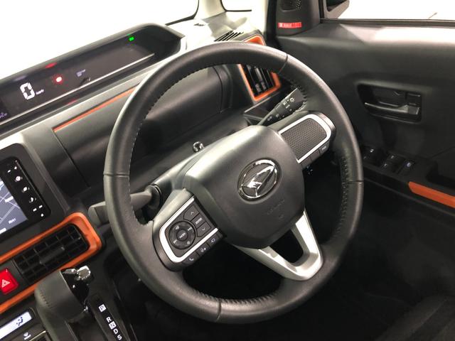 タントファンクロスターボ 4WD/走行29662キロ/ナビドラレコ1年保証距離無制限 走行29662キロ 純正フルセグナビ パノラマモニター ブルートゥース ドラレコ サイドエアバッグ LEDヘッドランプ アイドリングストップ シートヒーター 両側電動スライドドア(埼玉県)の中古車