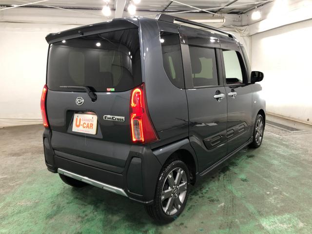 タントファンクロスターボ 4WD/走行29662キロ/ナビドラレコ1年保証距離無制限 走行29662キロ 純正フルセグナビ パノラマモニター ブルートゥース ドラレコ サイドエアバッグ LEDヘッドランプ アイドリングストップ シートヒーター 両側電動スライドドア(埼玉県)の中古車