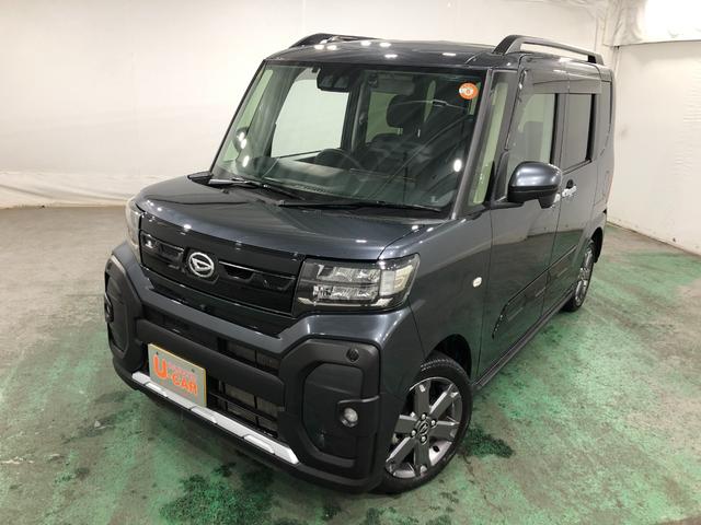 タントファンクロスターボ 4WD/走行29662キロ/ナビドラレコ1年保証距離無制限 走行29662キロ 純正フルセグナビ パノラマモニター ブルートゥース ドラレコ サイドエアバッグ LEDヘッドランプ アイドリングストップ シートヒーター 両側電動スライドドア(埼玉県)の中古車