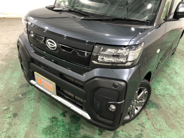 タントファンクロスターボ 4WD/走行29662キロ/ナビドラレコ1年保証距離無制限 走行29662キロ 純正フルセグナビ パノラマモニター ブルートゥース ドラレコ サイドエアバッグ LEDヘッドランプ アイドリングストップ シートヒーター 両側電動スライドドア(埼玉県)の中古車