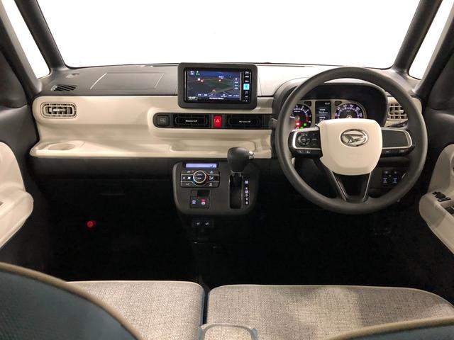 ムーヴキャンバスストライプスG 走行3183キロ/ナビ/バックカメラ一年保証・走行距離無制限 走行3183キロ フルセグナビ バックカメラ ブルートゥース クリアランスソナー LEDヘッドライト シートヒーター 両側電動スライドドア(埼玉県)の中古車