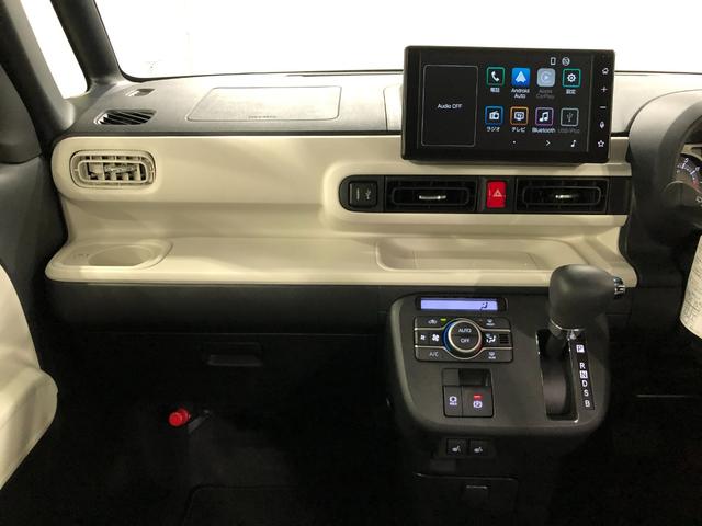 ムーヴキャンバスストライプスGターボ 走行2467キロ/置充電Qi/Bカメラ1年保証距離無制限 走行距離2467キロ ディスプレイオーディオ バックカメラ 純正マット サイドエアバッグ LEDヘッドランプ アイドリングストップ シートヒーター 両側スライドドア キーフリー(埼玉県)の中古車